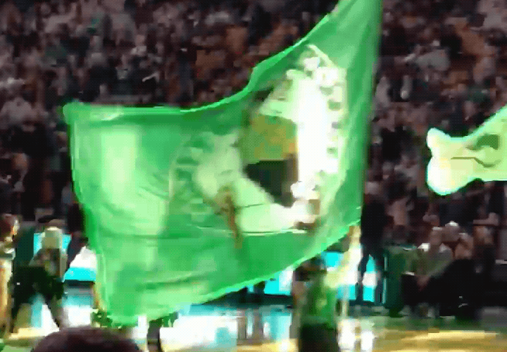 Celtics Bring Versalume to Pregame Festivities